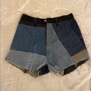 Levis Strauss Patchwork Shorts